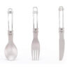 keith titanium 3 piece folding cutlery set Ti5300 1