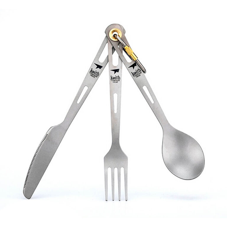 Keith - Titanium Cutlery Set (3-piece)