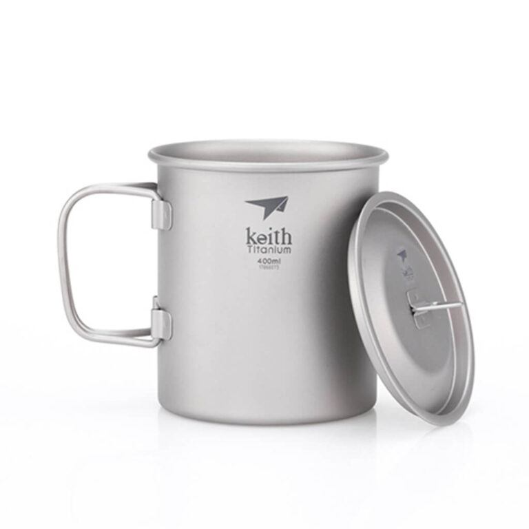 keith titanium mug with lid 400 ml 1