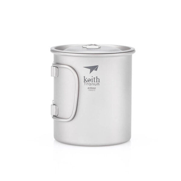 keith titanium mug with lid 400 ml 2