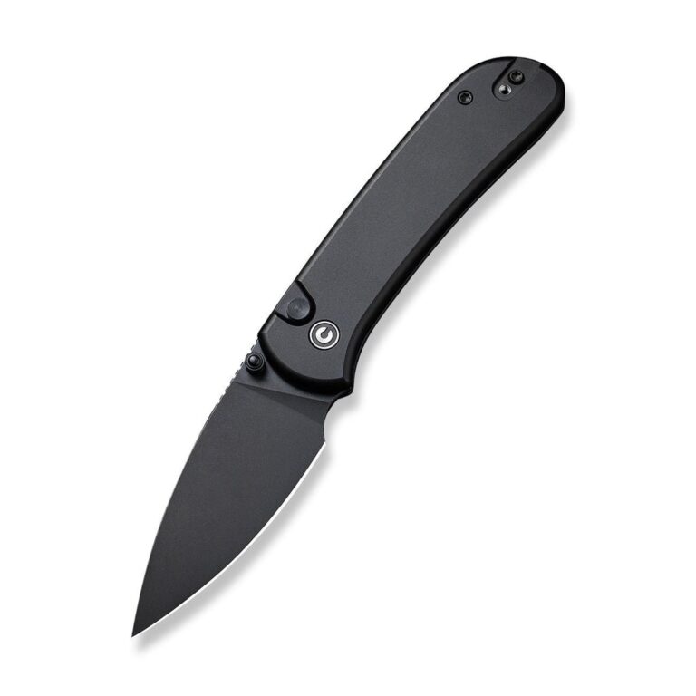 civivi qubit button lock knife black aluminum handle 298 black stonewashed 14c28n blade c22030e 1 791346 1024x