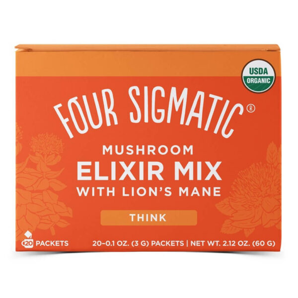 four sigmatic lions mane mushroom elixir mix 60 g 1