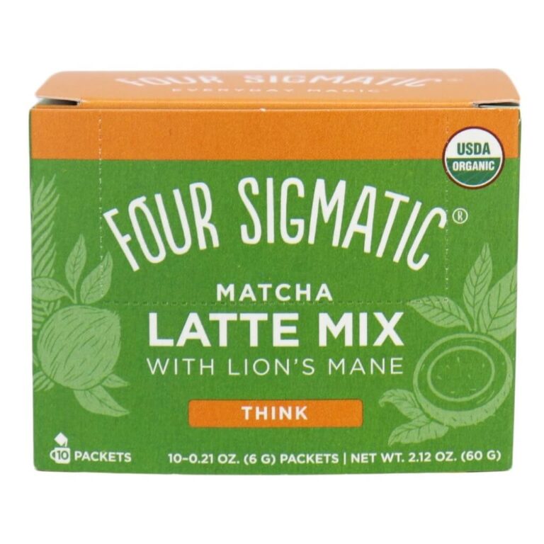 four sigmatic matcha latte mix with lions mane 1