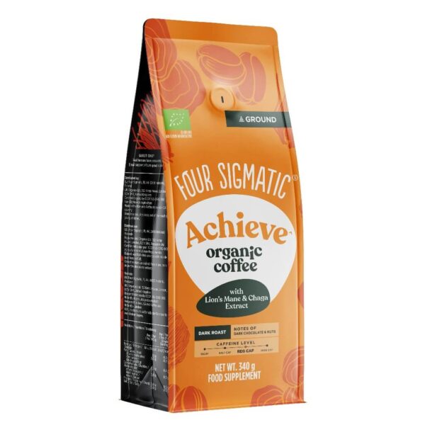 four sigmatic mushroom coffee ground with lions mane chaga 340 g bryggkaffe 1