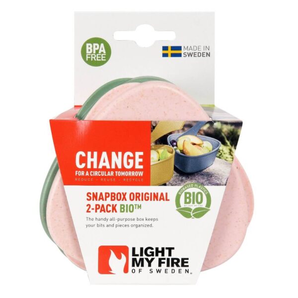 light my fire snapbox original bio 2 pack sandy green dusty pink 2