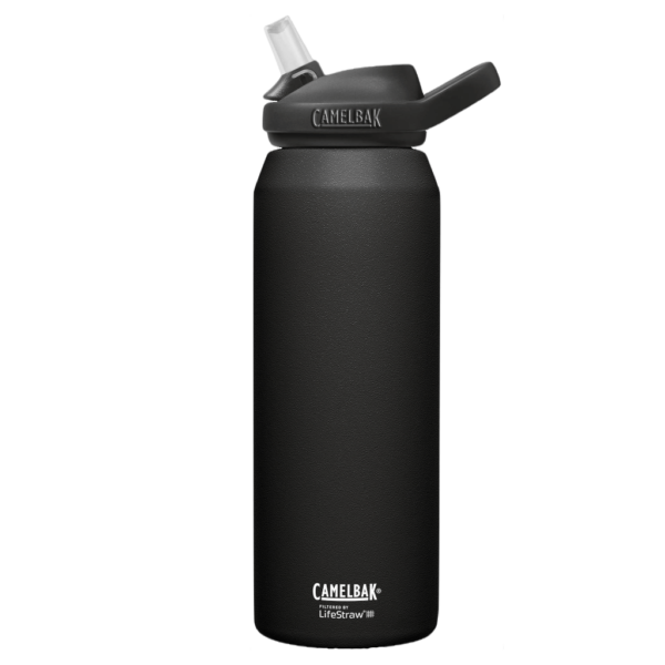 camelbak eddy sst vacuum insulated filtered lifestraw bottle 1l svart termos 1