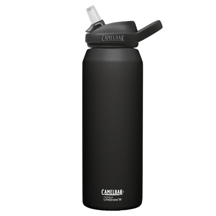 camelbak eddy sst vacuum insulated filtered lifestraw bottle 1l svart termos 1